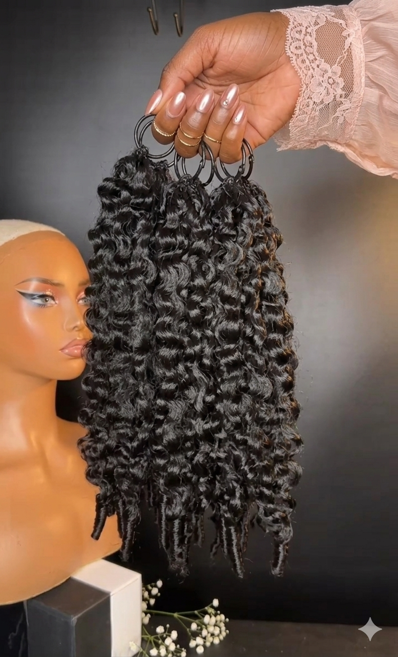 Burmese crochet hair